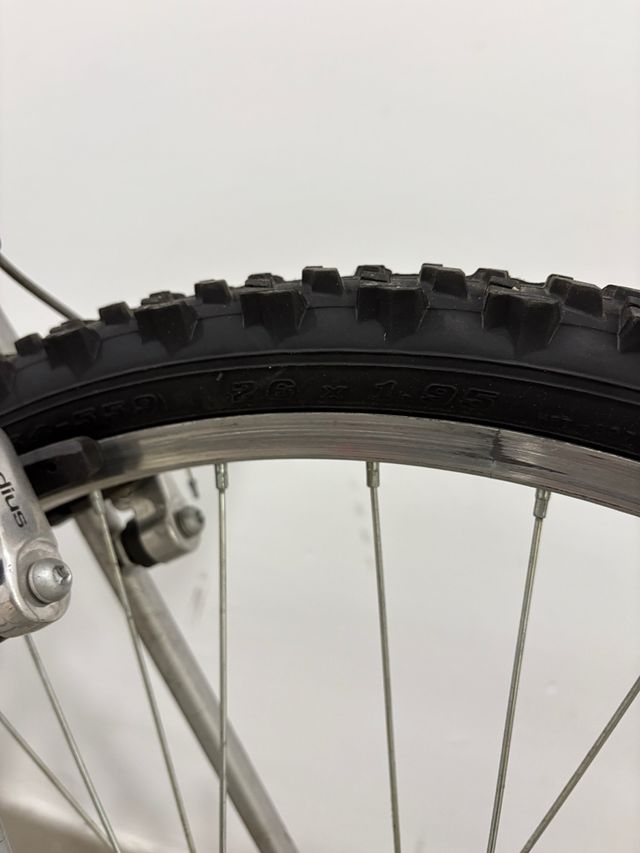 Bicicleta Decathlon Rockrider Plata