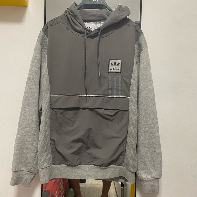 Sudadera Adidas Gris Talla M