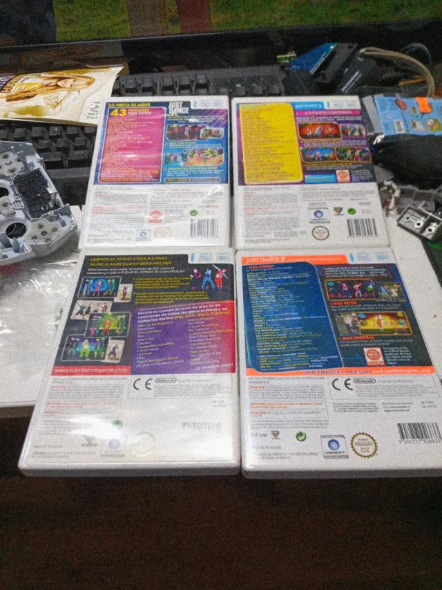 Pacchetto 4 Giochi Just Dance Wii