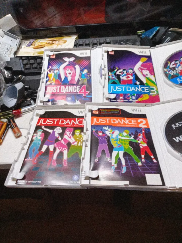 Pacchetto 4 Giochi Just Dance Wii