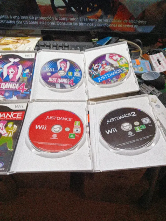 Pacchetto 4 Giochi Just Dance Wii