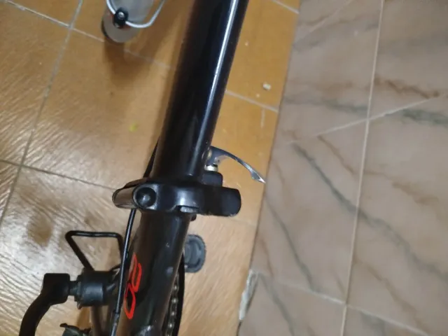 Bicicleta Plegable Negra sale del taller revisión