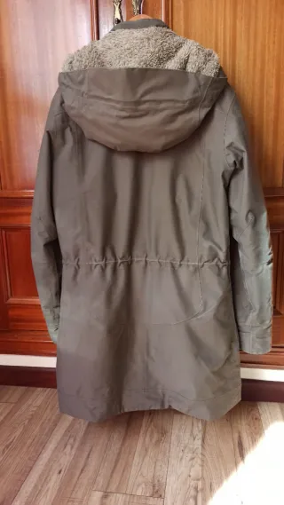 Chaqueta Anorak Jack Wolfskin Talla M Verde Oliva