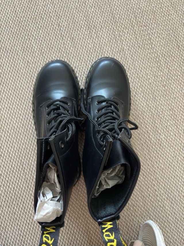 Botas estilo Dr. Martens Negras Plataforma