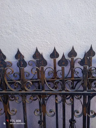 Rejas metálicas decorativas 1.60m x 1.40m