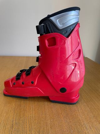 Botas de esquí Dolomite rojas talla 41