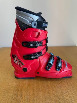 Botas de esquí Dolomite rojas talla 41