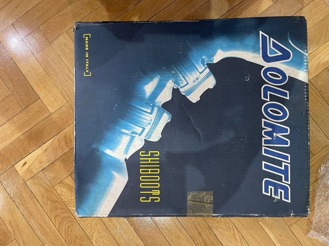 Botas de esquí Dolomite rojas talla 41