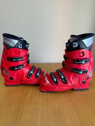 Botas de esquí Dolomite rojas talla 41