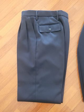 Completo divisa blu taglia 46 pantaloni 52 giacca