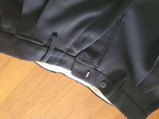 Completo divisa blu taglia 46 pantaloni 52 giacca