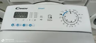 Lavadora Blanca Carga Superior CANDY 6 kg