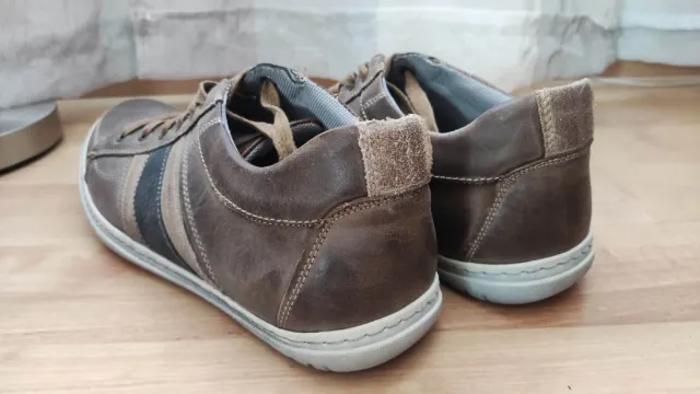 Zapatos Marrones en cuero auténtico, Paredes.