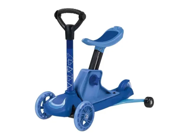 Patinete evolutivo 3 en 1 azul
