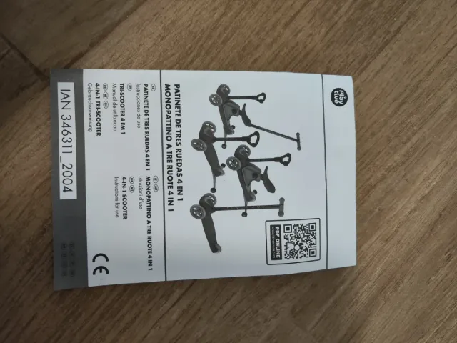 Patinete evolutivo 3 en 1 azul