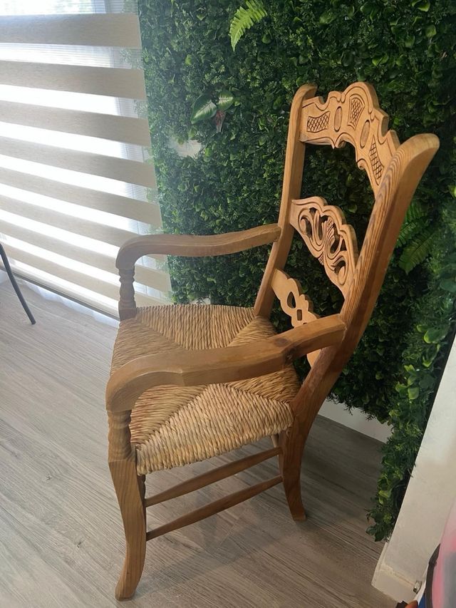 Sillas Rústicas Madera (2 uds)