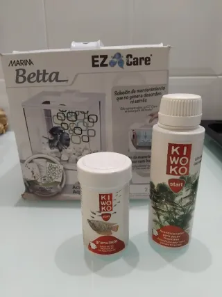 Pecera Marina Betta Ez care