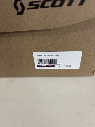 Zapatillas Scott Gravel Pro Blancas