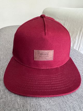 Gorra Vans Snapback Borgoña