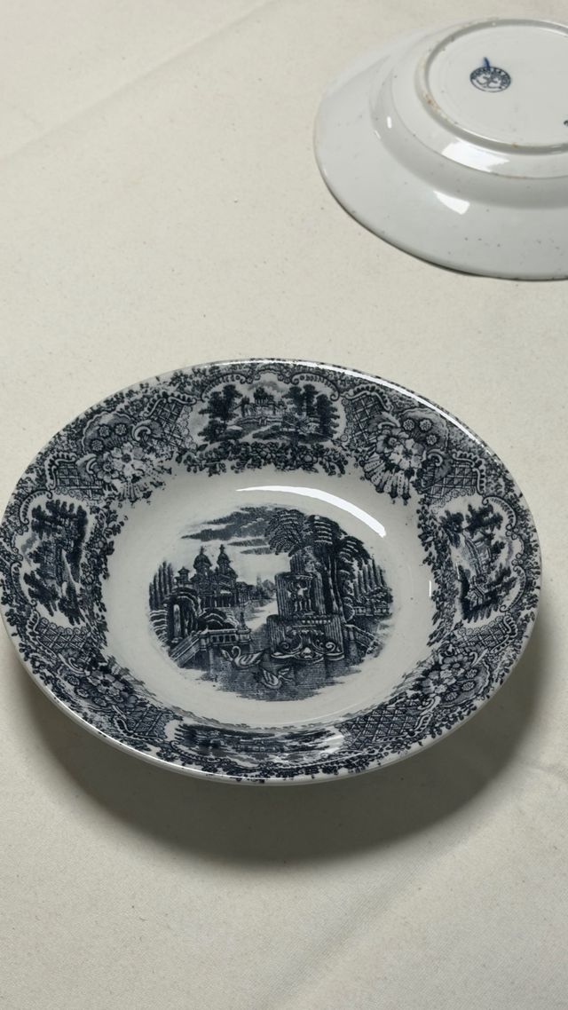 7 Platos hondos La Cartuja Pickman Colección