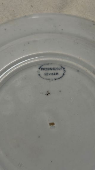 7 Platos hondos La Cartuja Pickman Colección