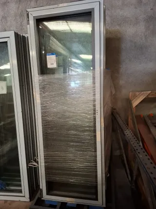 Balconeras PVC Gris Antracita (0,80 x 2,20m)