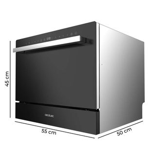 Lavavajillas Bolero Aguazero 2400 Black Glass