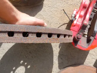 Pinzas Freno Mercedes AMG Rojas