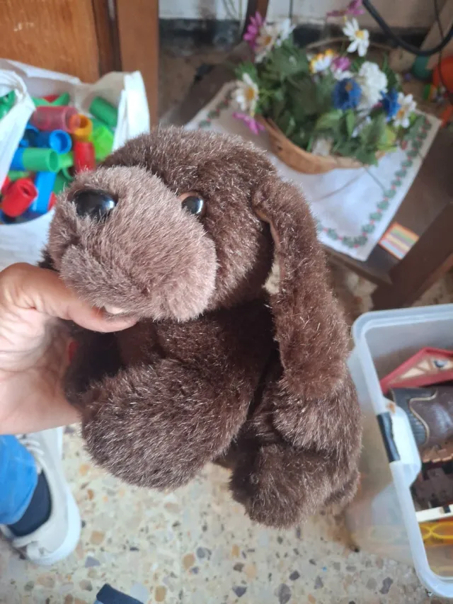 Muñeco perro juguete peluche