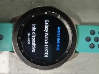 Samsung Galaxy Watch + Cargador y Correas