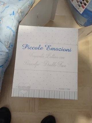 Trapunta e paracolpi lettino bimbo orsetti