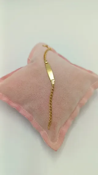 Pulsera de oro de 18kt.