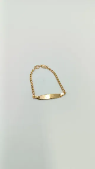 Pulsera de oro de 18kt.
