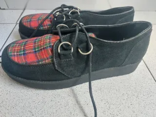 Zapatos Green Coast Talla 38 Cuadros