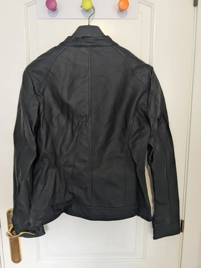 Cazadora Only T.42 Negra Polipiel