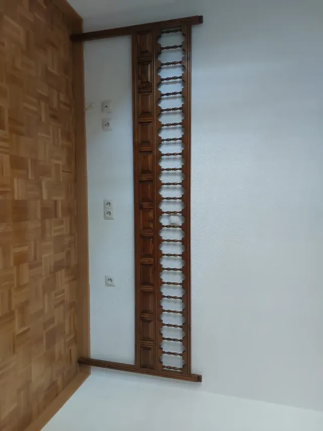 Cabecero de madera vintage