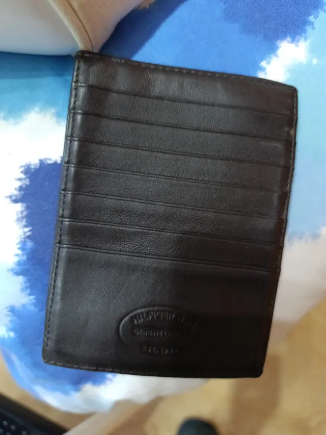 Tarjetero Tommy Hilfiger Negro Cuero