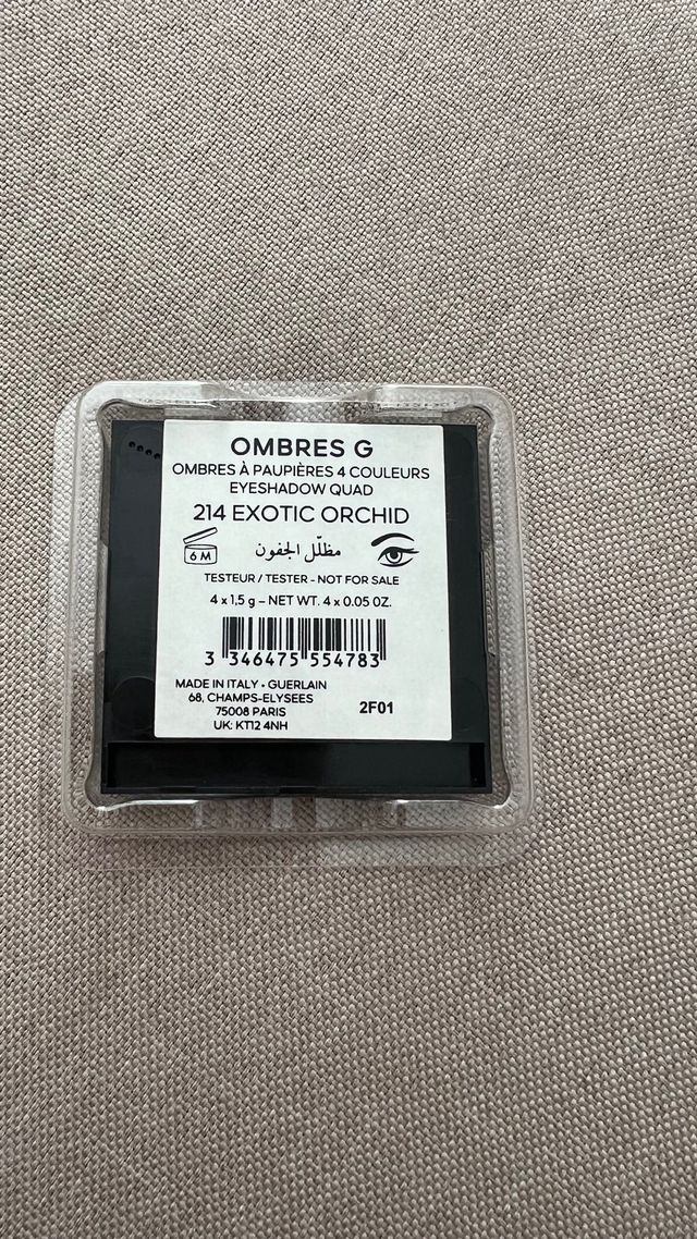 Paleta Sombras Guerlain 214 Exotic Orchid