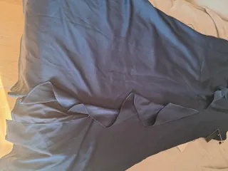 Vestido de fiesta azul oscuro