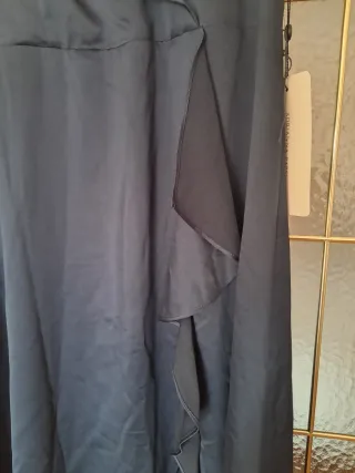 Vestido de fiesta azul oscuro