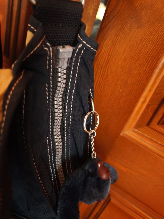 Bolso bandolera Kipling azul oscuro