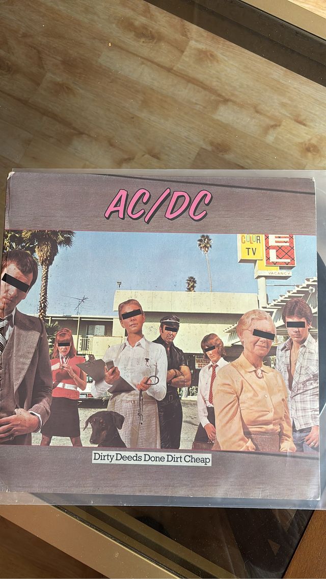 Vinilo AC/DC Dirty Deeds Done Dirt Cheap