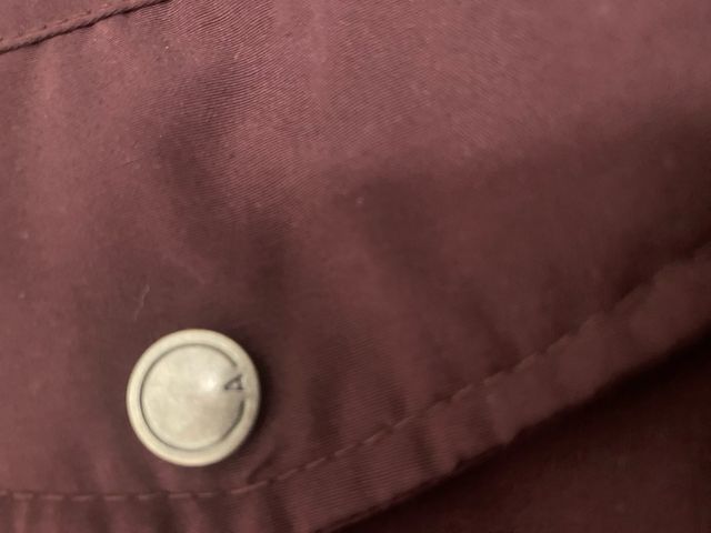 Chaqueta Granate Bershka Hombre vintage