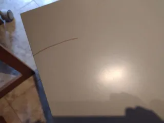 Mesa TV con ruedas y balda separadora