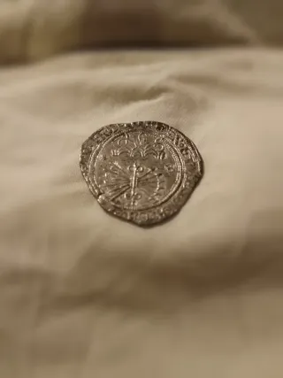 Moneda de plata 1 real sevilla Isabel I Fernando V