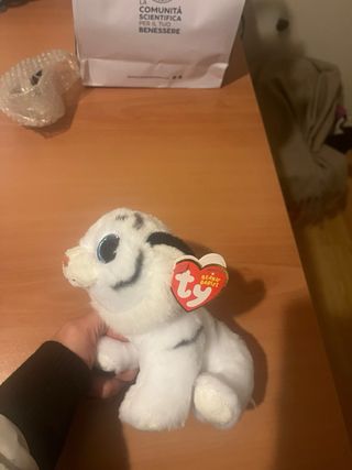 Peluche Tigre Bianco