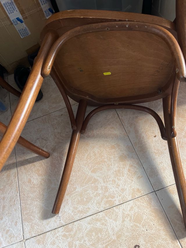 Sillas madera estilo Tonet