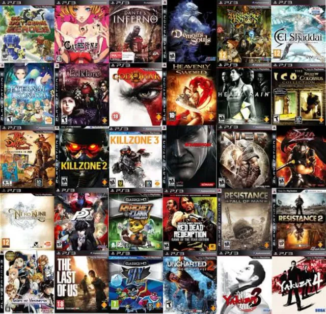 Juegos PS3 y PS4: Acción, Terror, Carreras