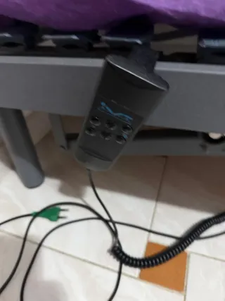 Letto articolato con somier a slats