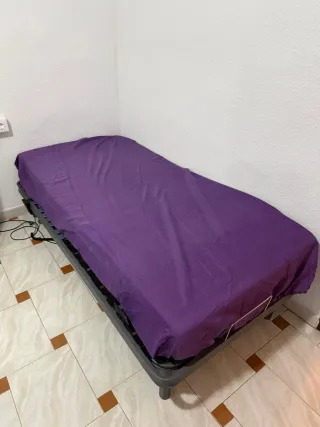 Letto articolato con somier a slats